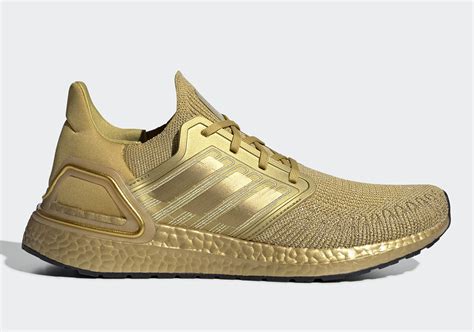 ultraboost gold metallic shoes